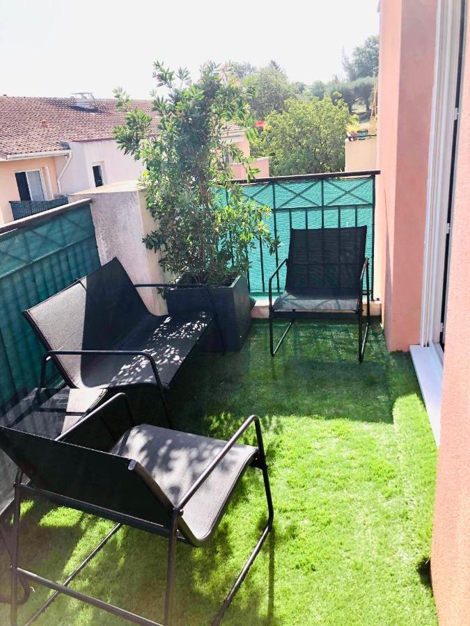 Les Jardins Des Senteurs - Appartement Prive Avec Piscine Et Parking Grasse Dış mekan fotoğraf