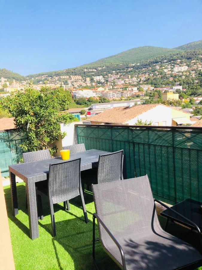 Les Jardins Des Senteurs - Appartement Prive Avec Piscine Et Parking Grasse Dış mekan fotoğraf